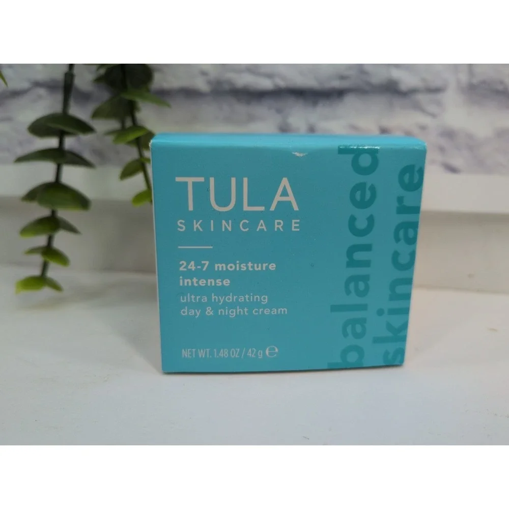 NIB🥰Tula Skincare 24-7 Moisture INTENSE Ultra Hydrating Day Night Cream 1.48oz